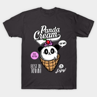 Panda Cream T-Shirt